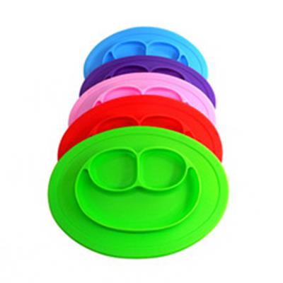 China Waterproof Silicone Baby Cartoon Dish Food Dishes Tableware Silicone Bowl Tableware for sale