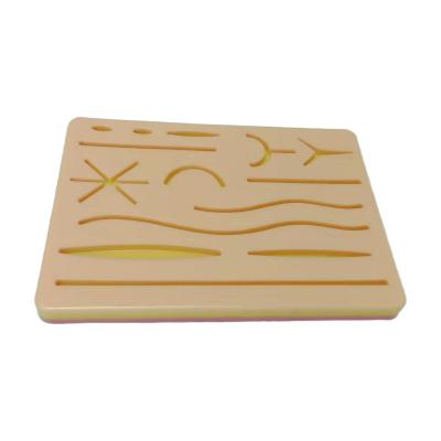 China Shoe Insole Making New Type Customized Silicone Suture Practice Pad For Medical Students Suture Training for sale