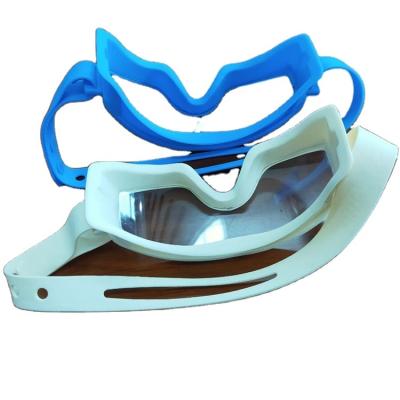 China 20 Years Experience Fashion Design Large Clear Wide Vision Swimming Goggles Outdoor Waterproof Glass Frame for sale