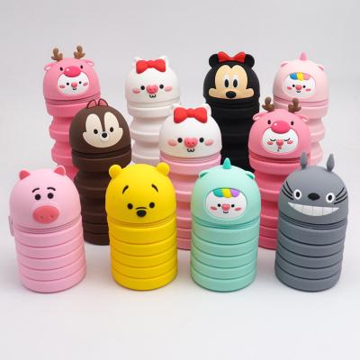 China Schools & Desks Silicone Stand Up Children Pen Pencil Case (Pen Holder) for sale