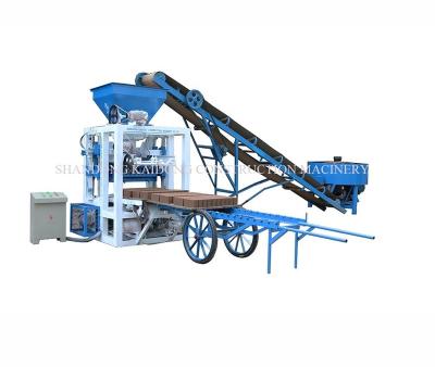 China Ecological Profitable hollow concrete paver brick making machine For Home Business for sale