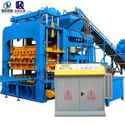 China High Pressure Automatic Brick Making Machine Qt12-15 Concrete Hollow Paver Block for sale