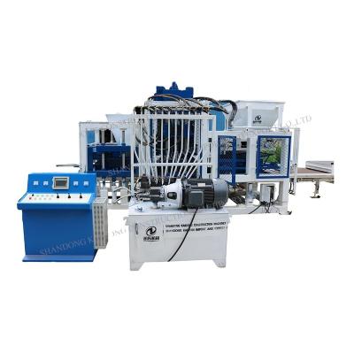 China QTF 6-15 hydraulic full automatic hollow block making machine cement à venda