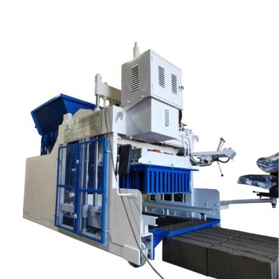 China QTM12-25 High capacity moving block brick making machine cost cement sand hollow block à venda