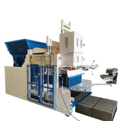 China QTM12-25 Automatic Concrete Block Making Machine Moving with high capacity en venta