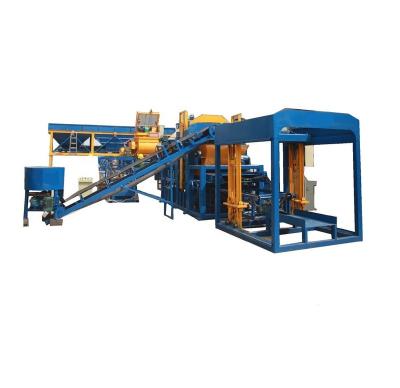 Cina Hot Promotion QT 10-15 automatic Construction brick making Machine Cement production line in vendita