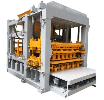 중국 QT15-15 fully automatic Cement Block Making Machine concrete interlock paving hollow solid brick production line 판매용