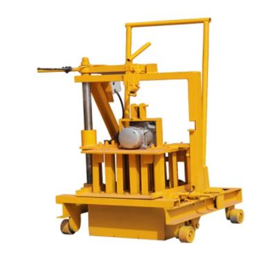 China QT4-40 cement hollow block making machine sale in ethiopia for home business for sale