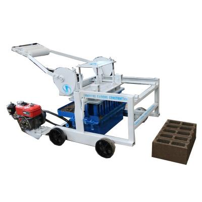 Chine Manual Solid Interlocking Brick Making Machine Concrete Cement 5 6 inch Block Tanzania à vendre