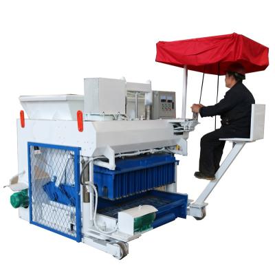 China German QTM 6-24 mobile egg laying concrete block making machine brick price zu verkaufen