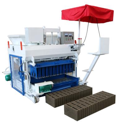 China concrete Mobile Block Making Machine for hollow solid paving for sale