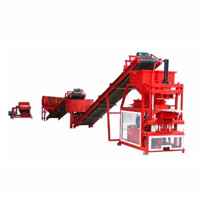 Cina Clay Cement Hydraulic Interlocking Brick Machine Manual Earth Block Machinery in vendita