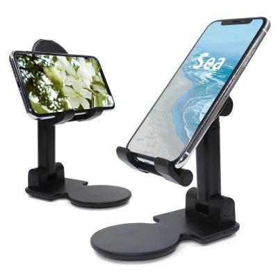 China 2020 ABS+Silica+Metal Mobile Phone Stand Updated 360 Rotation Folding Tablet Phone Holder Desk Stand For Smartphone for sale