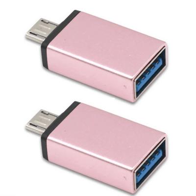 China Micro USB OTG Mobile Phone Cell Phones Smartphones to USB 3.0 Female Converter Adapter for sale