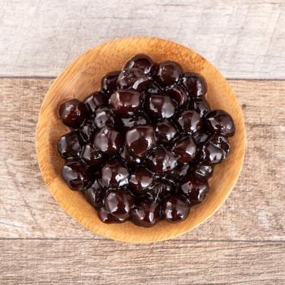 China Top Selling Black Tapioca Pearl Boba For Bubble Tea Round for sale