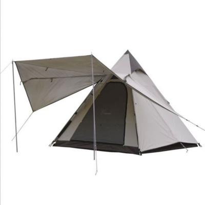 China Hot Selling High Quality Big Beach Indian Pyramid Tent Sun Shelters Camping Tents Outdoor Waterproof With Low Price for sale