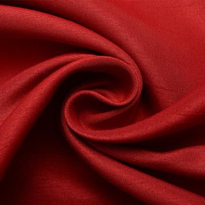 China Blackout Color Custom High Quality Polyester Solid Blackout Curtain Fabric For Home Hotel for sale