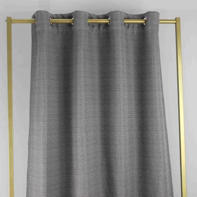 China High Shading Blackout Fabric 100% Polyester Jacquard Dimout Fabric For Window Curtain for sale