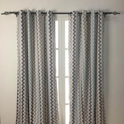 China Wholesale Blackout Curtain Fabric 100% Printed Polyester Blackout Fabric For Living Room Curtain for sale