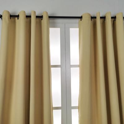 China Blackout Curtain Fabric High Quality 100% Polyester Embossed Blackout Curtain Fabric For Living Room Curtain for sale