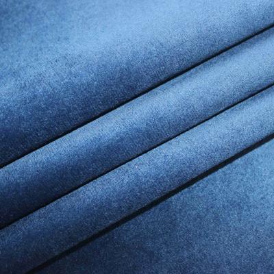 China High Quality 100% Home Blackout Textiles Polyester Velvet Blackout Fabric For Living Room Curtain for sale