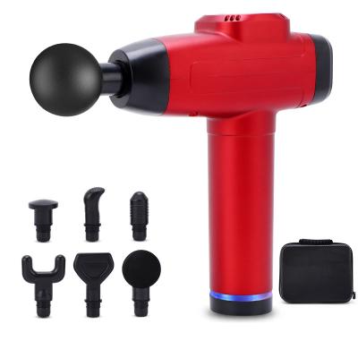 China Body Led Pro Touch Screen Massage Gun Heat Gun Portable Massagers for sale