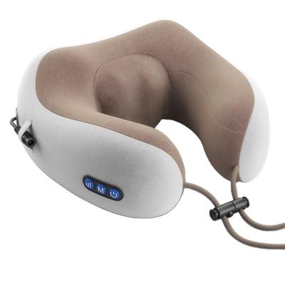 China Full Body Electric Car Comfortable Hot Home Pressure Activated Waist Neck Massage Cervical Pillow With Heat for sale