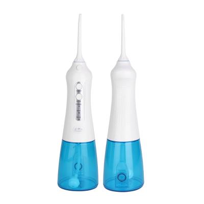 China IPX7 waterproof mini water flosser 300ml portable wireless water pik flosser for sale