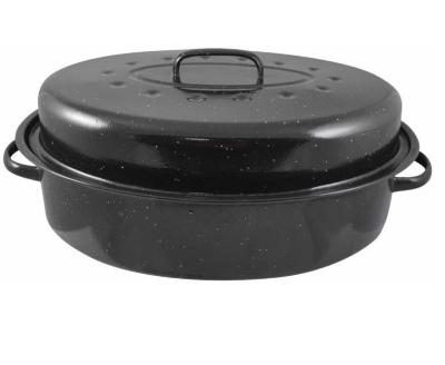 China Gas Cooker Enamel Roaster Pot for sale