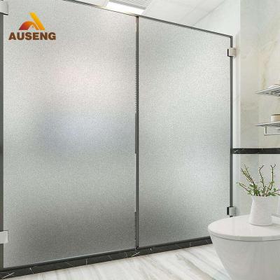 China Modern PVC Self Adhesive Film Bathroom Door Window Film Clear Privacy Glass Film For Windows for sale