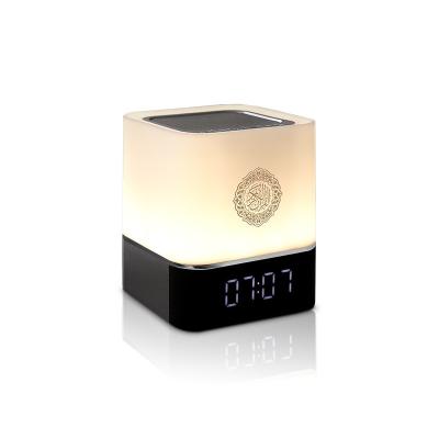 China Presidente santo musulmán del Quran del App de la lámpara del tacto de la lámpara de mesa portátil del reloj de Al Colorful Led Light Azan con el telecontrol en venta