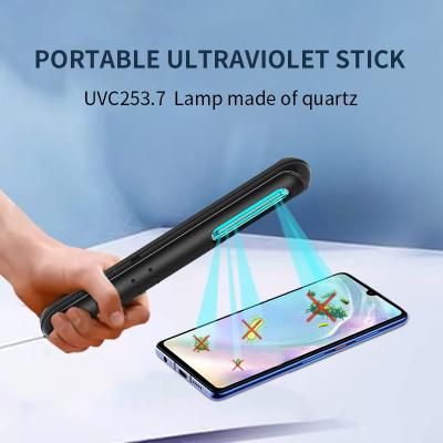 China Varinha uv portátil do tubo exterior de quartzo de 253.7nm 2.5w à venda