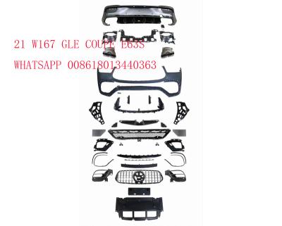 China The same as original body kits front bumper REAR BUMPER for benz w167 GLE COUPE 2020 2021 2022 2023 for sale