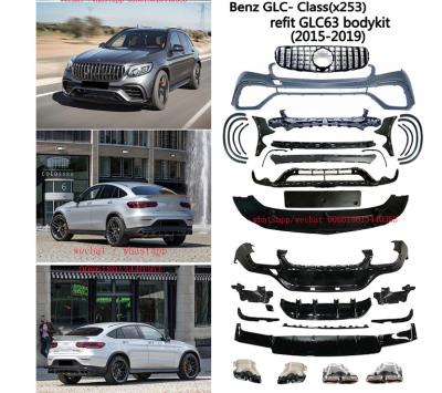 China The same as original REAR BUMPER SIDE GRILL FRONT BUMPER kits body GRILL GUARD HEADLAMP coupe for benz CGL w253 2015 2016 2017 2018 2019 for sale