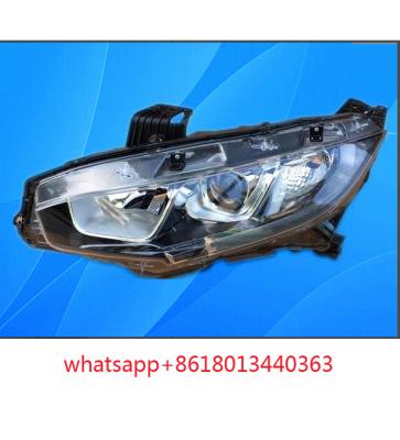 China The same as original HEADLIGHT HALOGEN BODY kits HEADLIGHT for HONDA CIVIC 2016 2017 2018 2019 2020 for sale