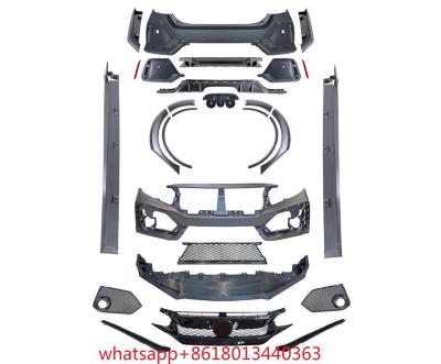 China The same as original BODY kits for HONDA CIVIC TYPE R 2016 2017 2018 2019 2020 for sale