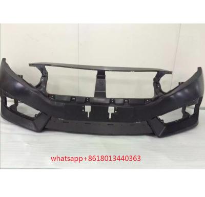 China The same as original FRONT BUMPER of BODY kits for HONDA CIVIC 2016 2017 2018 2019 2020 for sale