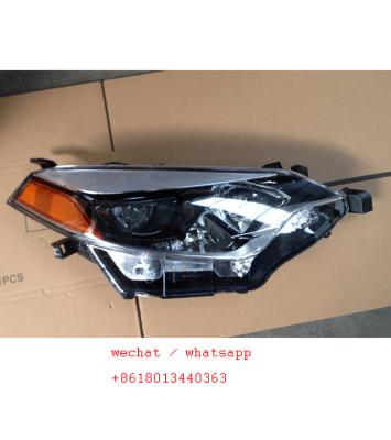 China The same as original BODY kits headlight for toy0ta Corolla 2015 2014 2016 2017 USA version for sale