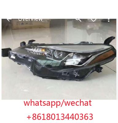 China The same as original BODY KITS headlight for 2017 2019 usa version toy0ta Corolla SE for sale