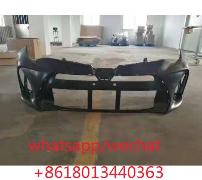 China The same as original BODY KITS front bumper for Toyota Corolla 2017 SE 2018 2019 USA version for sale