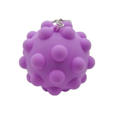 China Funny 3D Toy Silicone Squeeze Ball Silicone Decompression Toy Sensory Toys For Kids And Adults Stress Relieve for sale