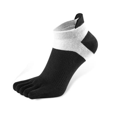 China Sports Fashion Professional Leisure Knitted Breathable Mesh For Men Five Toe Socks for sale