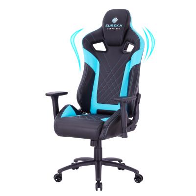 China Eureka Ergonomic Gaming Chair Adjustable (Height) For PC Gamer Desk Computer Chair Swivel Office Home Chair for sale