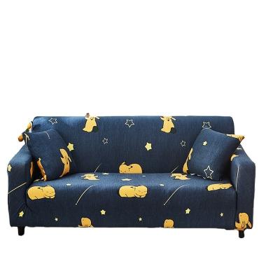 China Universal Non-slip Living Room Sofa Cover Elastic Breathable Comfort Spandex 3 Seater Printed Sofa Covers Elastic Slipcover for sale