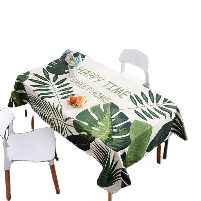 China Waterpoof PVC Waterproof Table Cloth Accept Custom Order PP Nonwoven Clearance Printed Table Cloth for sale