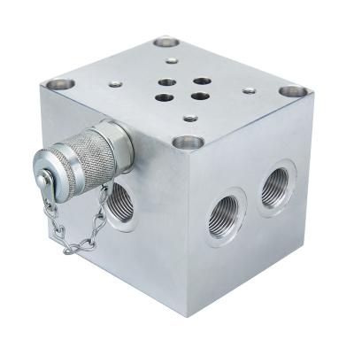 China Aluminum CNC Machining Stainless Steel Infusion Block For Mechanical Parts for sale