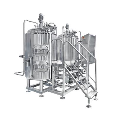 China Hotels 500L Automatic Beer Brewery 500 Liter Microbrewery Brewing Equipment for sale