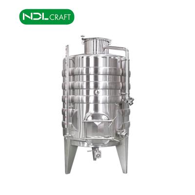 China Various Size Winery Winery Equipments Grapes Fruit Wine Fermentation Tanks for sale