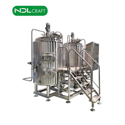 China Customizable beer brewing factory 500L craft brewery equipment beer brewing equipment beer storage tank for sale for sale