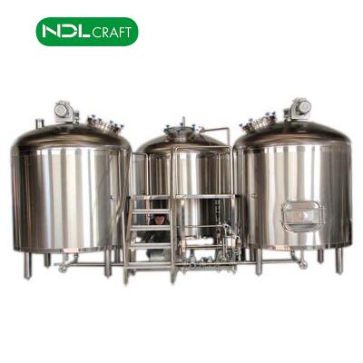 China Turnkey hotels brewery equipment 30 barrels fully equipped brewing system for sale for sale